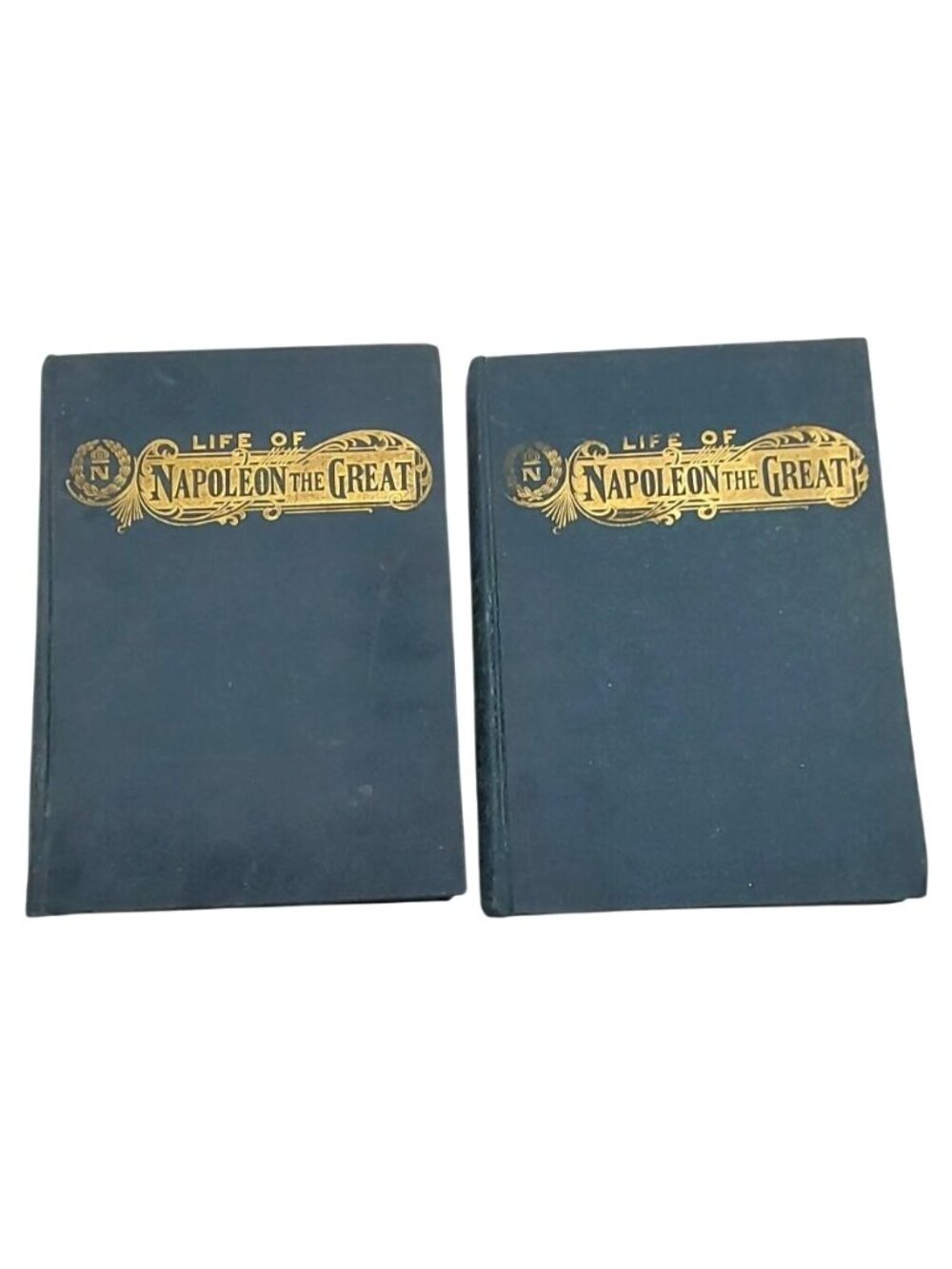 Life Of Napoleon The Great Vol I & II Illustrated HC Books Collier 1892 Antique